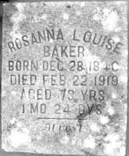 Rosanna Louise Baker