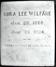 Cora Lee Welfare