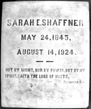 Sarah Elizabeth Shaffner