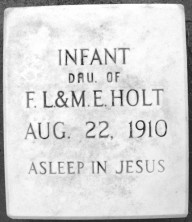 Infant Daughter  Holt