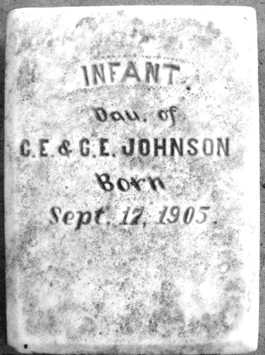 Infant Daughter Johnson