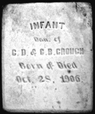 Infant Daughter  Crouch