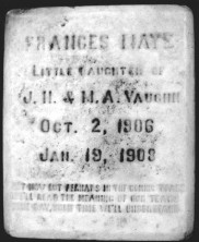 Frances Maye Vaughn