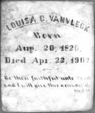 Louisa Cornelia Van Vleck