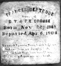 Frances Gertrude Crouse