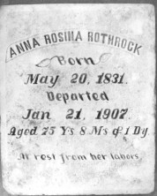Anna Rosina Rothrock