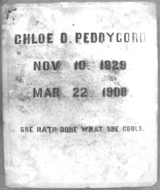 Chloe D. Peddycord