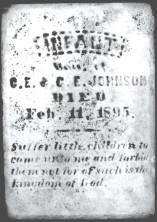 Infant Daughter  Johnson