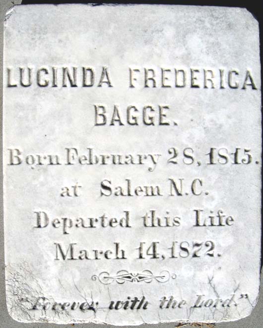 Lucinda Frederica Bagge