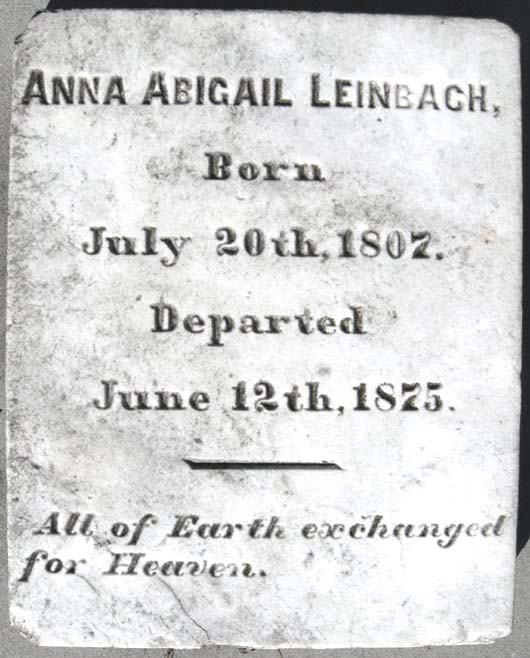 Anna Abigail Leinbach