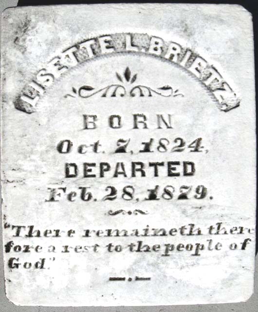 Lisette Louisa Brietz