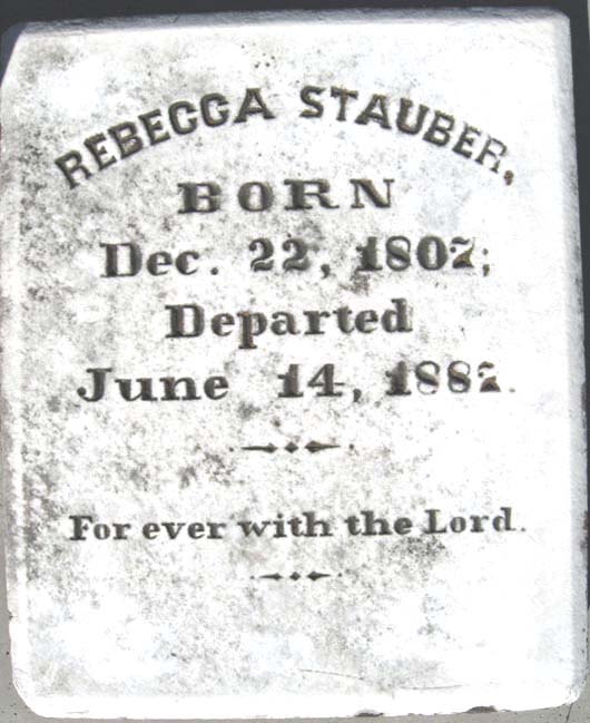 Rebecca Stauber