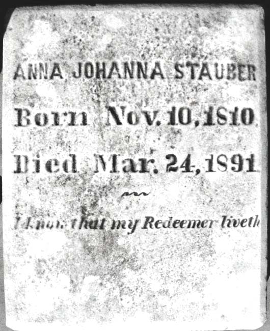 Anna Johanna Stauber