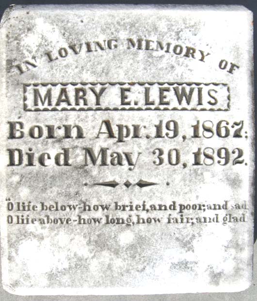 Mary Elizabeth Lewis