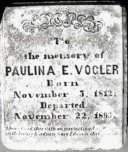Paulina Elizabeth Vogler