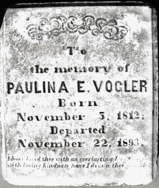 Paulina Elizabeth Vogler