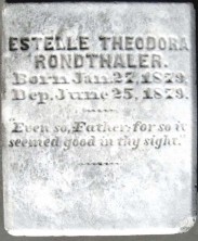 Estelle Theodora Rondthaler