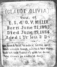 Claude Olivia Miller