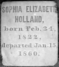 Sophia Elizabeth Holland