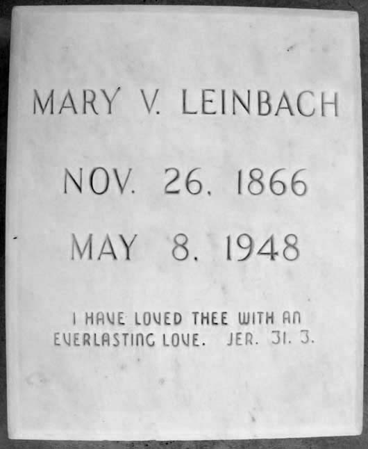 Mary Virginia Leinbach