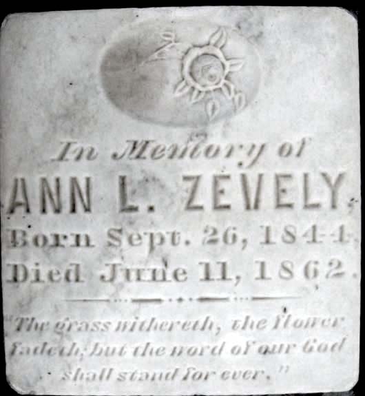 Ann Lavinia Zevely