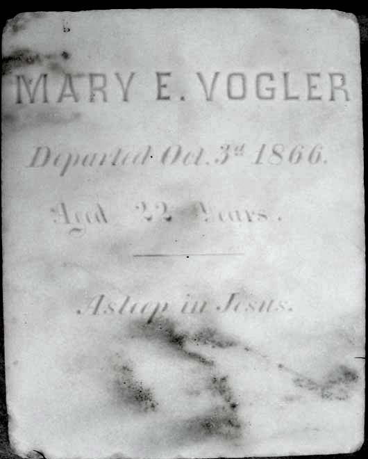 Mary Elizabeth Vogler