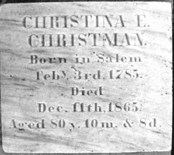 Christina Elizabeth Christman