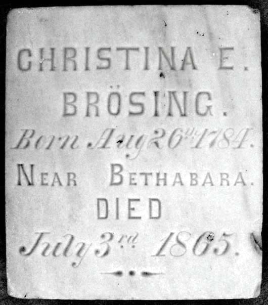 Christina Elizabeth Brosing