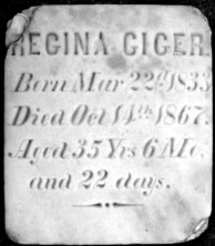 Mary Regina Giger (Geiger)