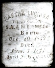 Martha Lucinda Snider