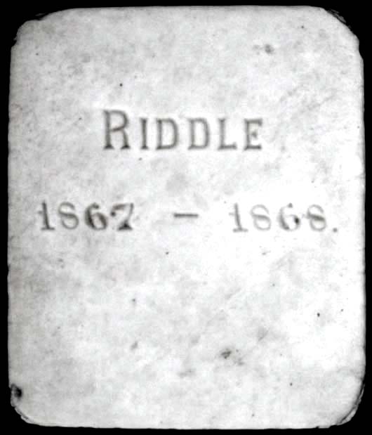 Infant Daughter Riddle