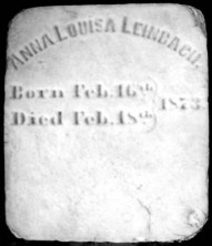 Anna Louisa Leinbach