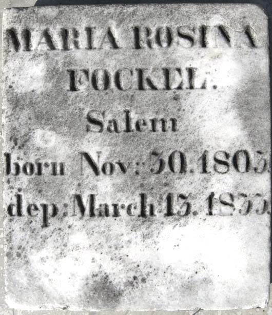 Maria Rosina Fockel
