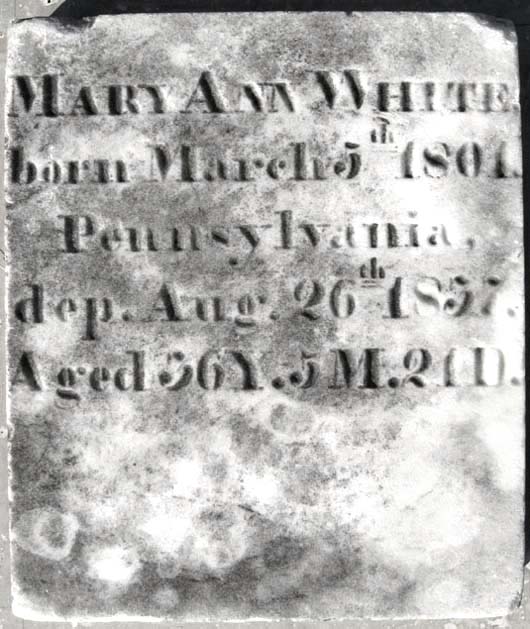 Mary Ann White