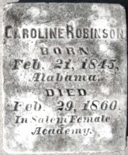 Caroline  Robinson