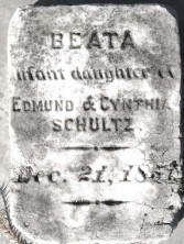 Infant Daughter  Schultz