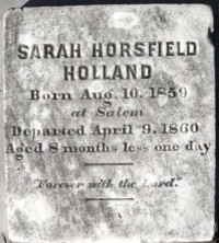 Sarah Horsfield Holland