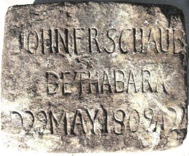 John (Johann) Friederich Schaub