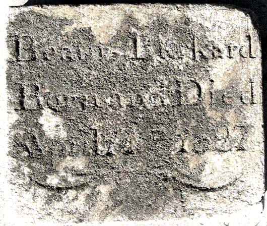 Infant Son Burkhardt