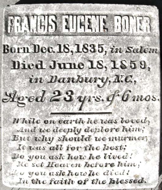 Francis Eugene Boner