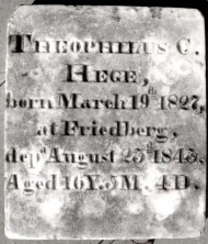 Theophilus Christoph Hege