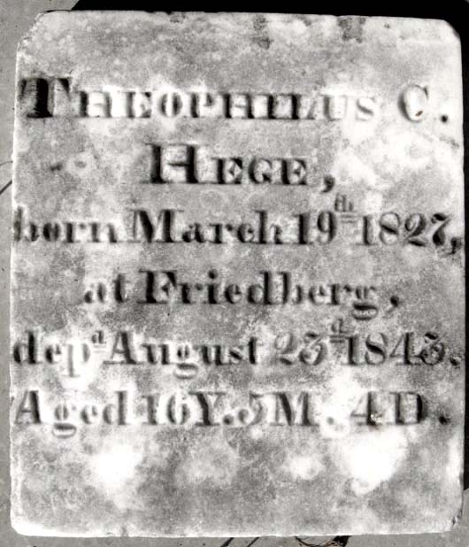 Theophilus Christoph Hege