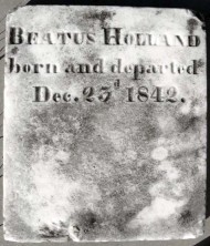 Infant Son  Holland