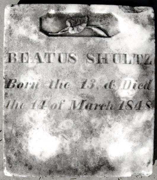 Infant Son Shultz