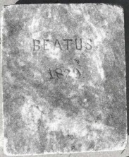 Infant Son  Unknown