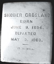 Shober Elwood Crosland