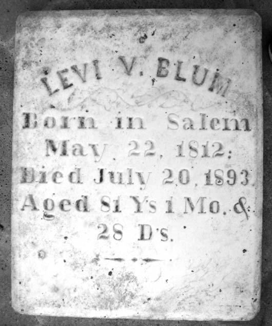 Levi Vanniman Blum