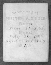 Preston Alexander Snider