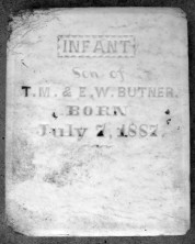 Infant Son  Butner