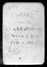 Infant Son  Johnson